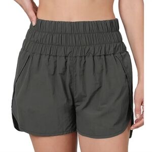 Charcoal Athletic Shorts for Women